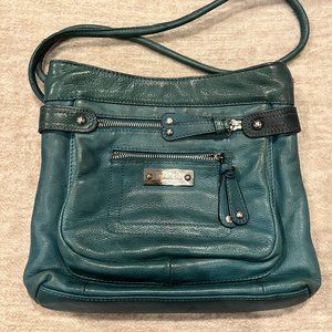 Tignanello Teal Shoulder Bag